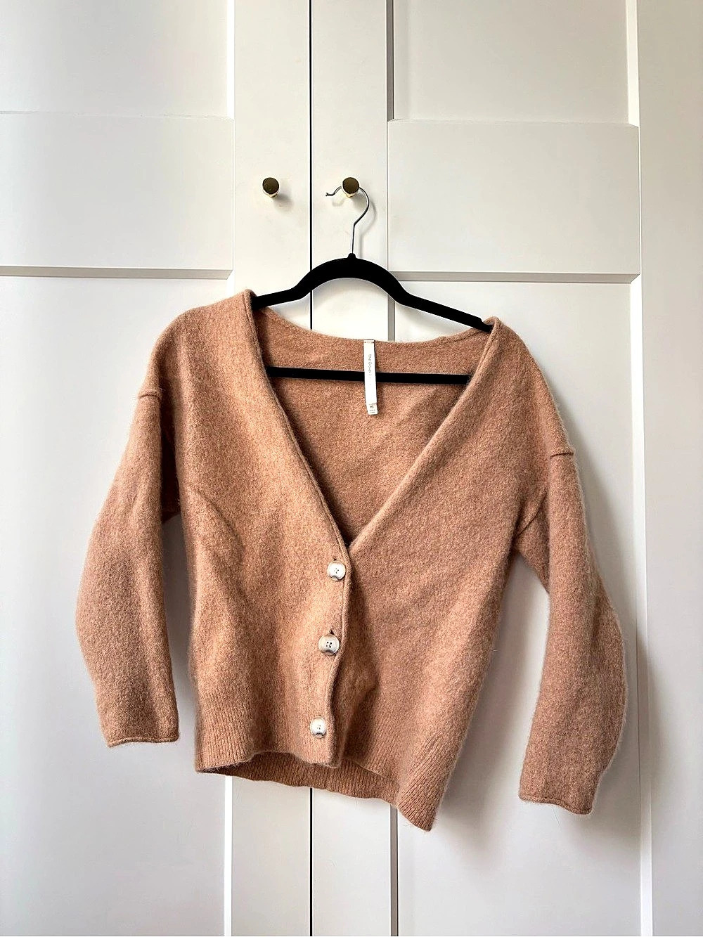 Brown Cashmere Cardigan Like New